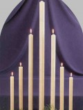 2 1/2″ X 12″ Solid Altar Pillar (Natural)