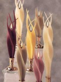 12″ Beeswax Feather Twist – 10 Pair