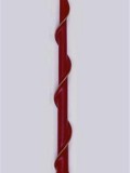 12″ Beeswax Single Spiral